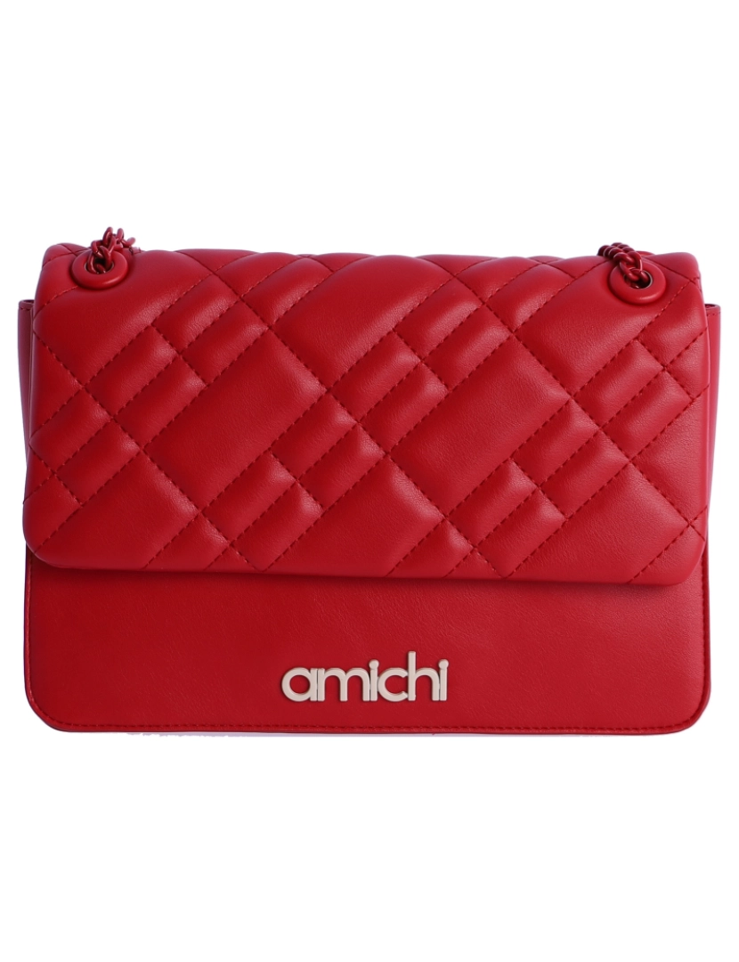 Amichi - Bandolera saco para mulher Amichi April couro sintético com sola e zíper