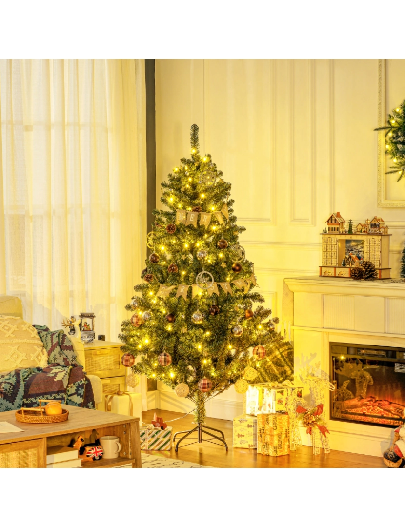 imagem de Árvore de Natal Ø106x180cm cor verde 830-771V91GN2