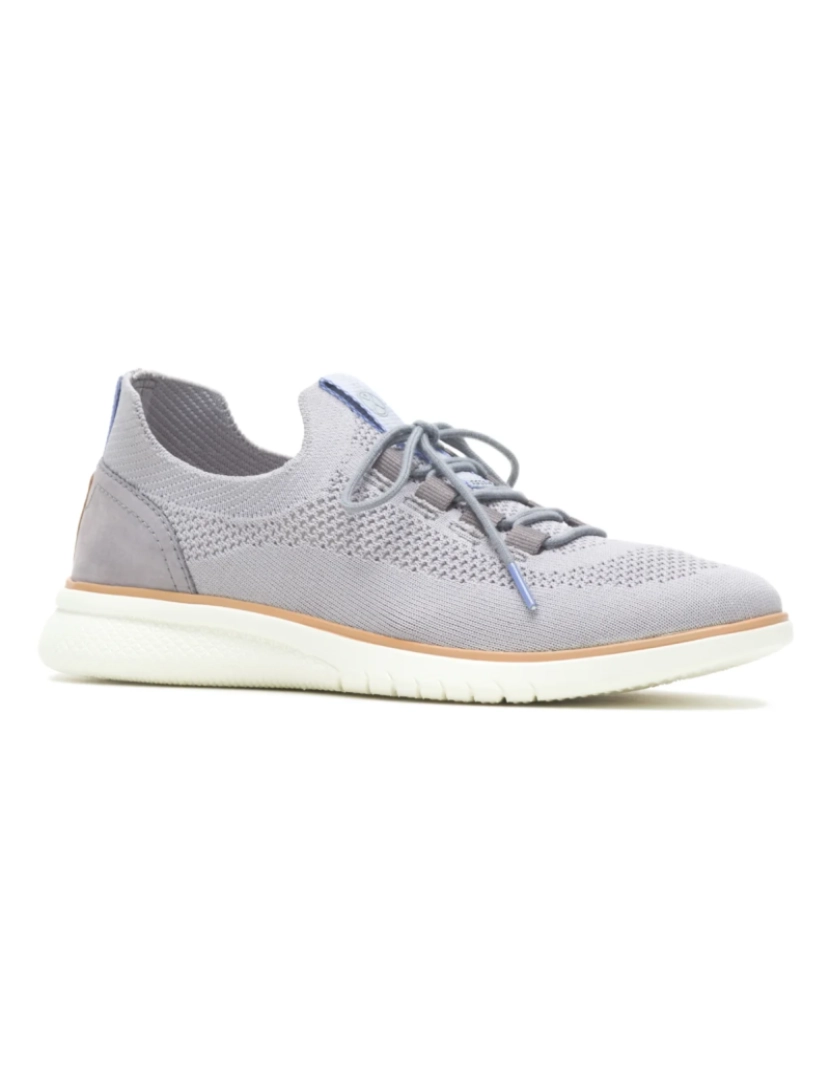 Hush Puppies - Advance Knit Laceup Smoke Cinzento