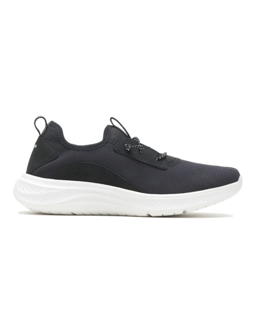 Hush Puppies - Elevate Bungee Bold Black Textile
