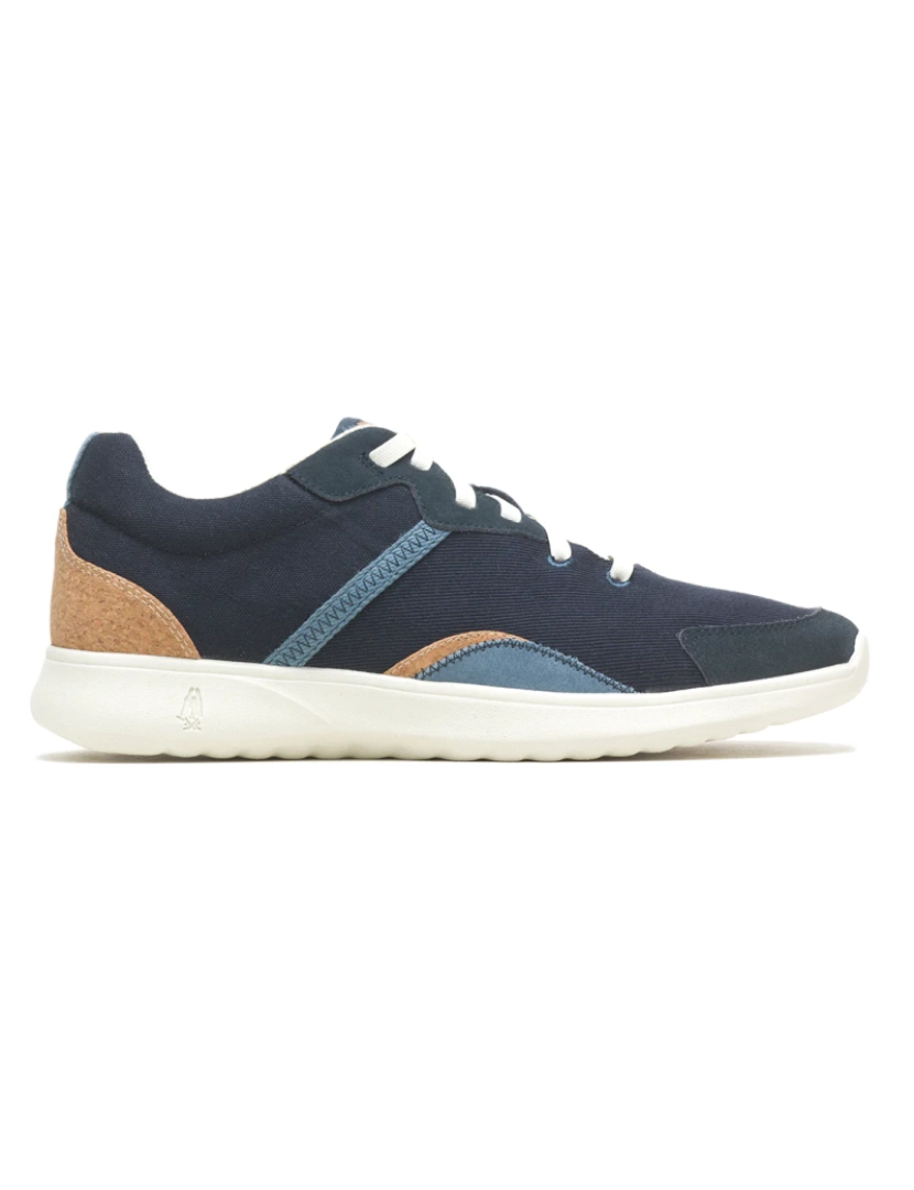 Hush Puppies - The Good Trainer Navy Blue Textile