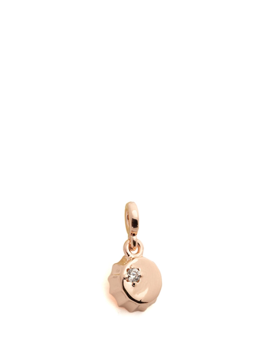 Pandora - Mini Pendente Senhora Dourado Rosa