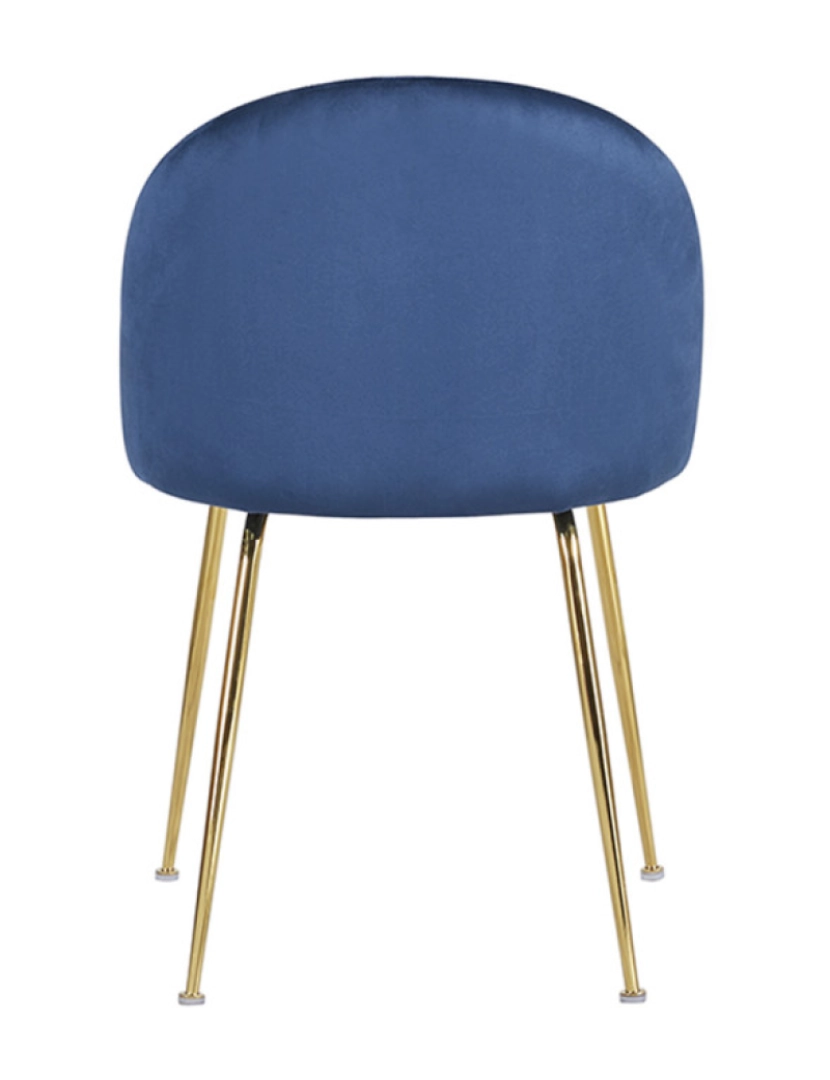 imagem de Cadeira Golden Dalnia Veludo - Azul3