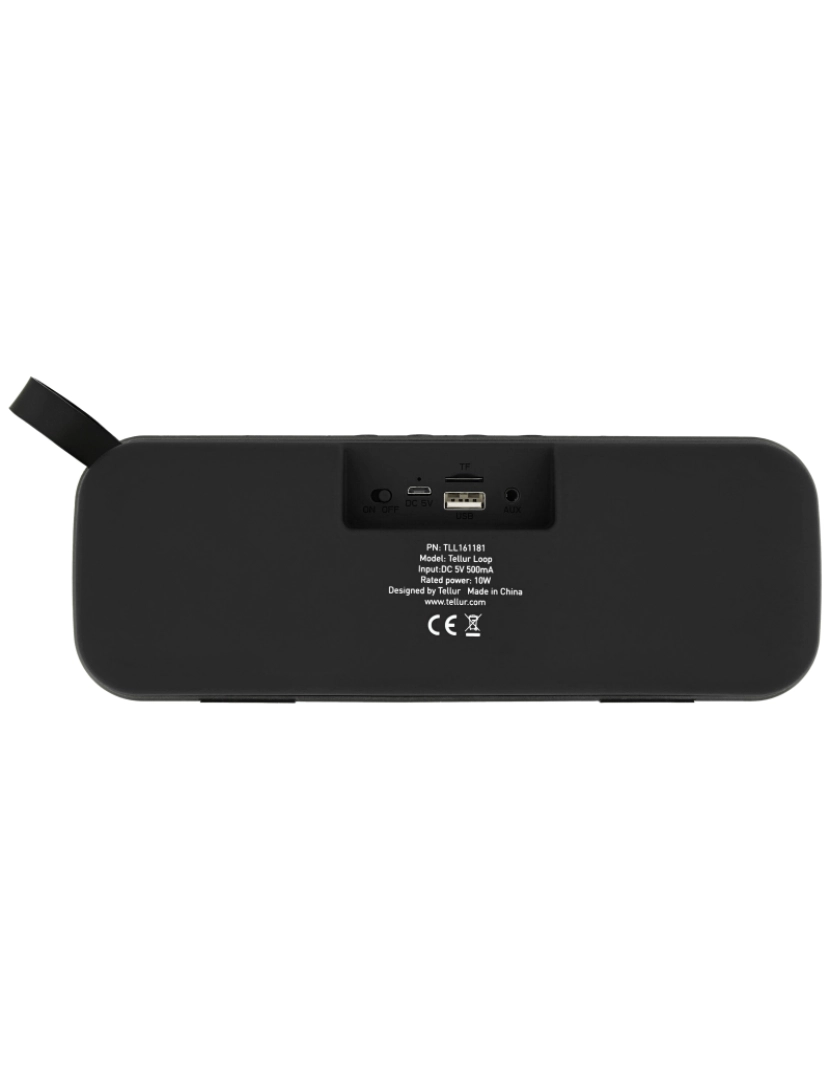 imagem de Altifalante Bluetooth TELLUR Loop 10 W Preto2