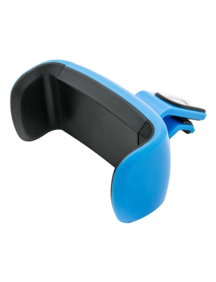 Tellur - Suporte de Telefone Básico para Carro TELLUR Suporte para Ventilação 360 Graus Clipe 5,3-8 Cm Azul