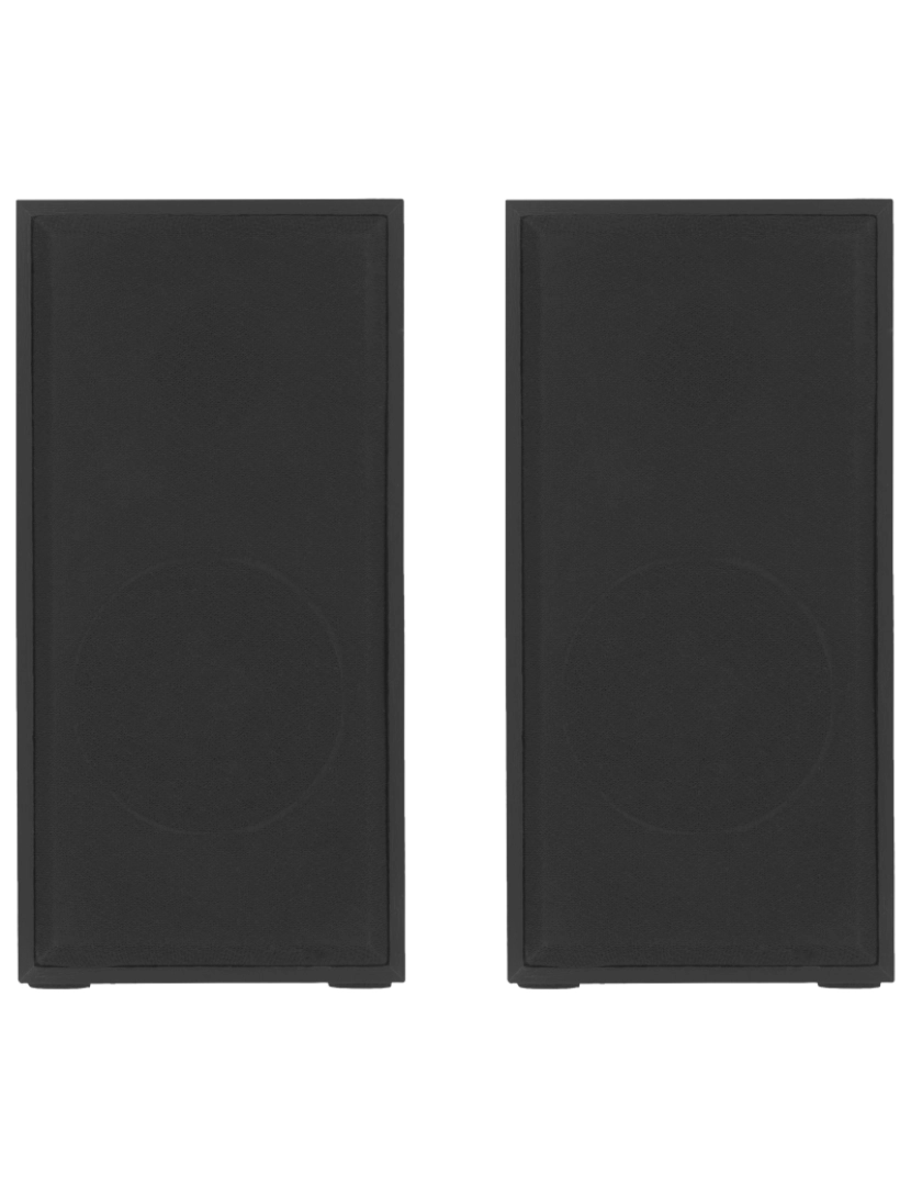 imagem de Alto-falantes Tellur Basic 2.0, 6W, USB/Jack, caixa de madeira, controle de volume, preto1
