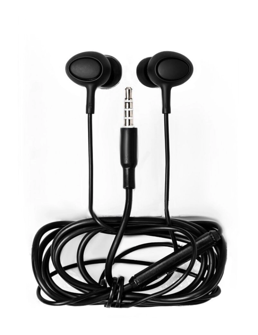 imagem de Auriculares com Fio Tellur Basic Gamma com Microfone Preto2