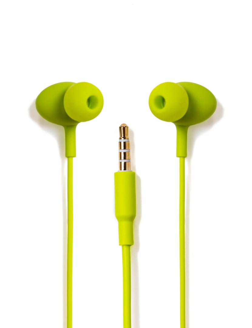 Tellur - Auriculares com Fio Tellur Basic Gamma com Microfone Verde