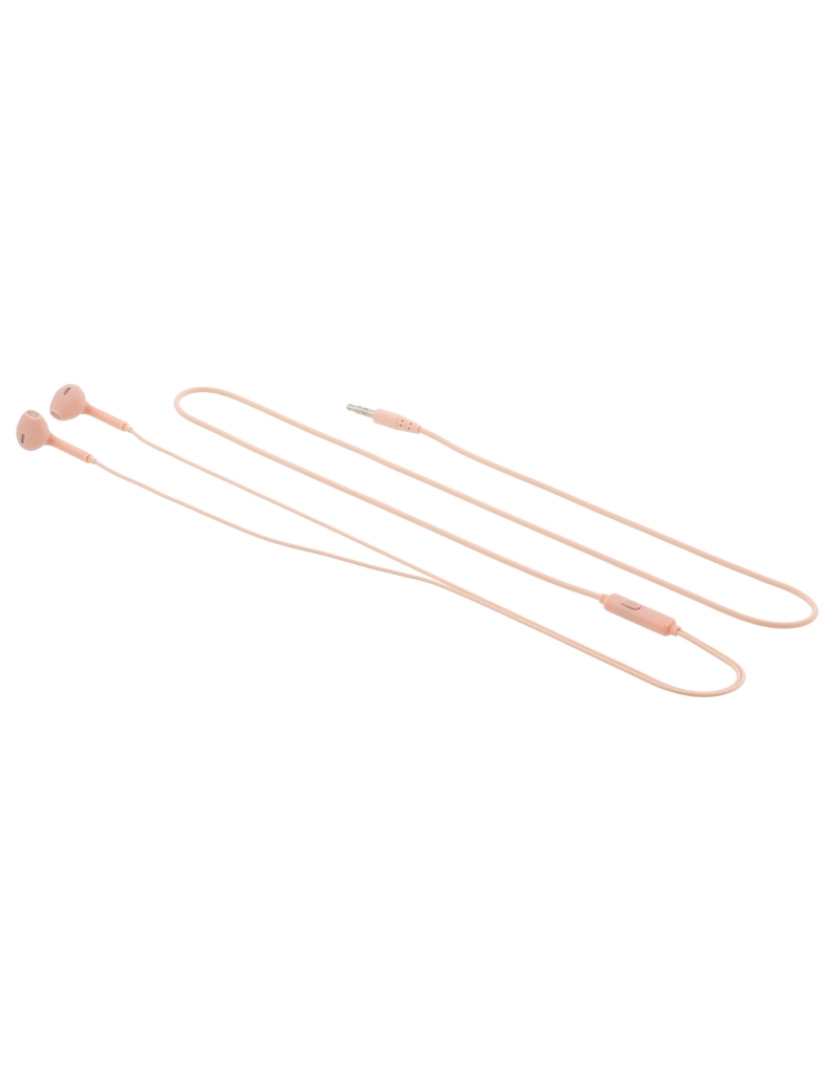 Tellur - Auriculares Tellur Fly Protetores de Espuma com Memória para Redução de Ruído Rosa