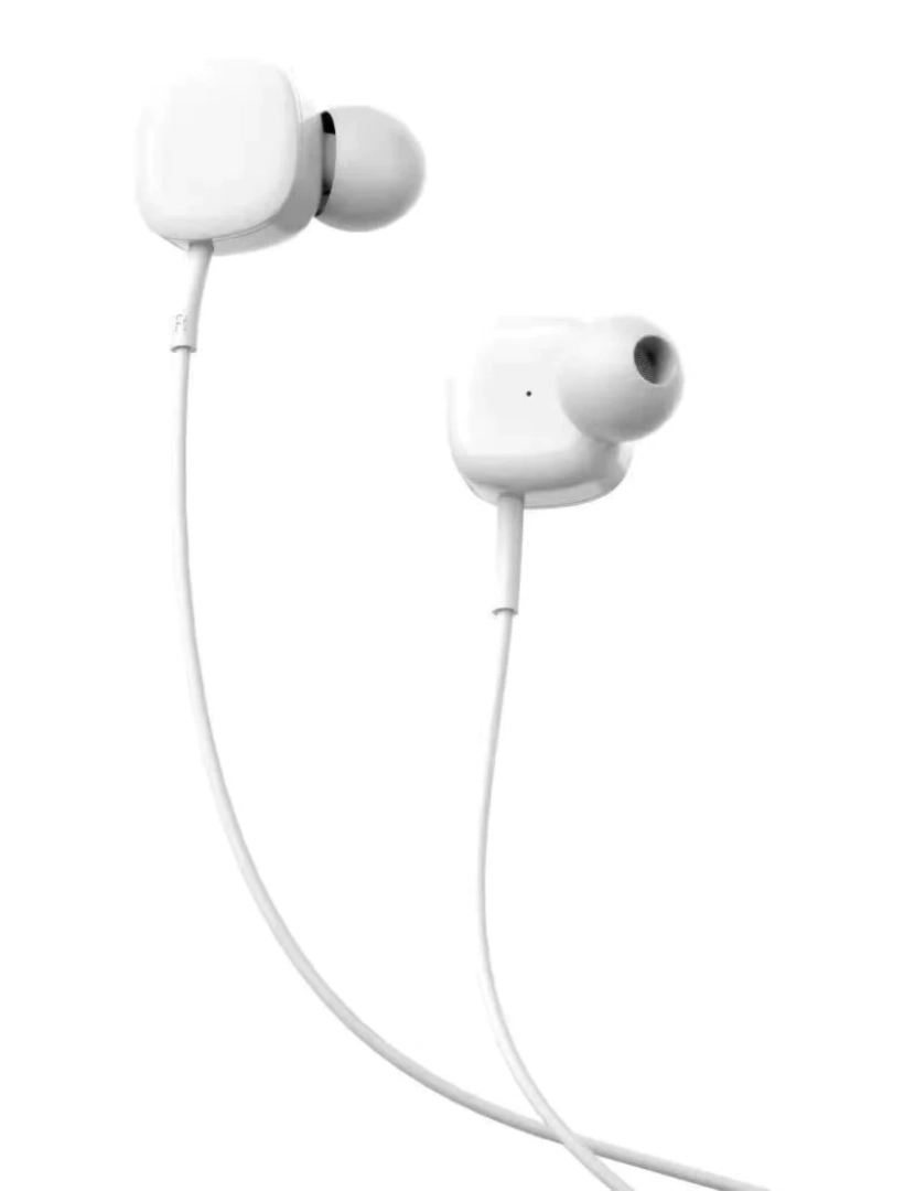 imagem de Auriculares com Fio Tellur Basic Sigma com Microfone Branco2