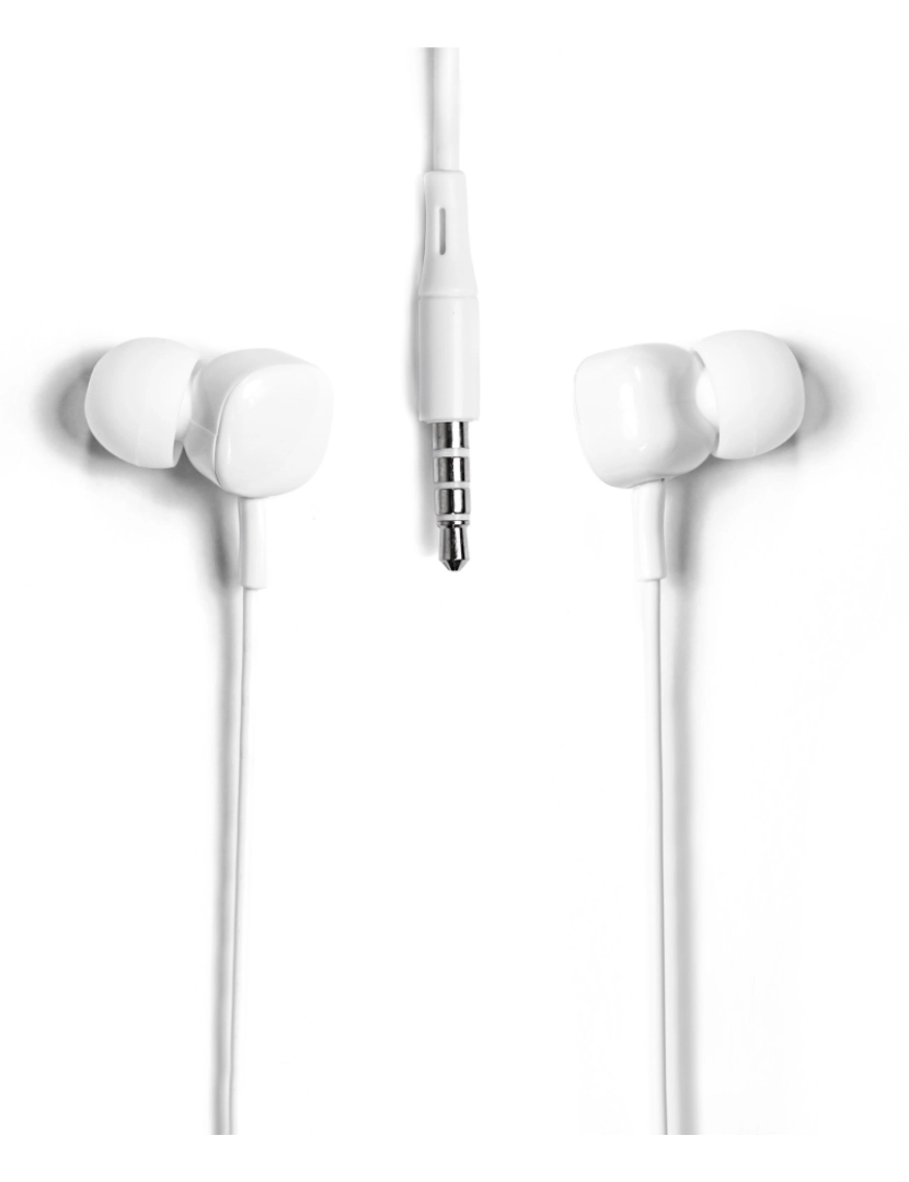 imagem de Auriculares com Fio Tellur Basic Sigma com Microfone Branco3