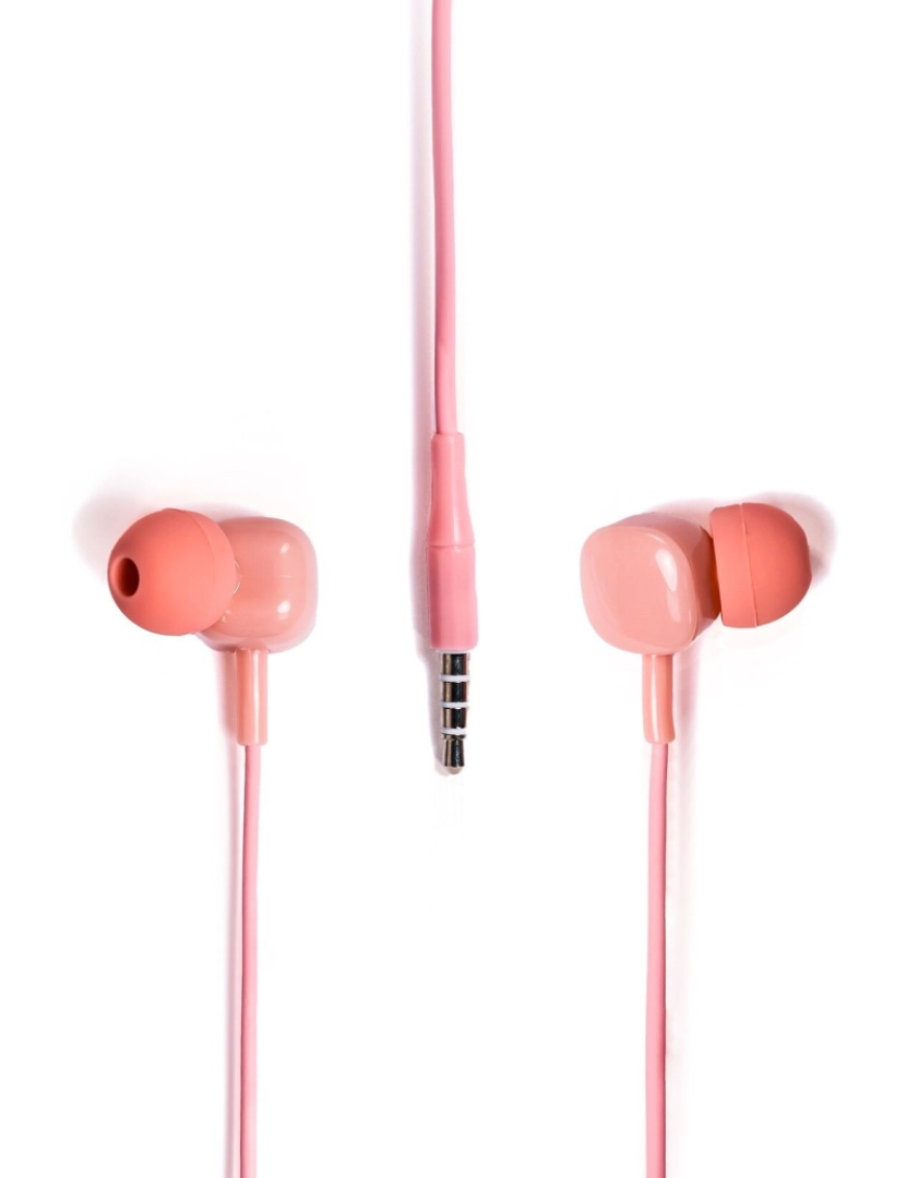 Tellur - Auriculares com Fio Tellur Basic Sigma com Microfone Rosa