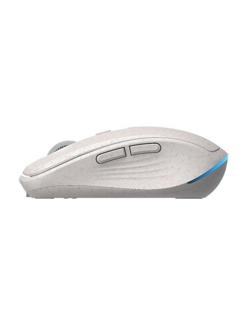 imagem de Mouse sem fio Tellur Green, 2,4 GHz, receptor nano, creme2