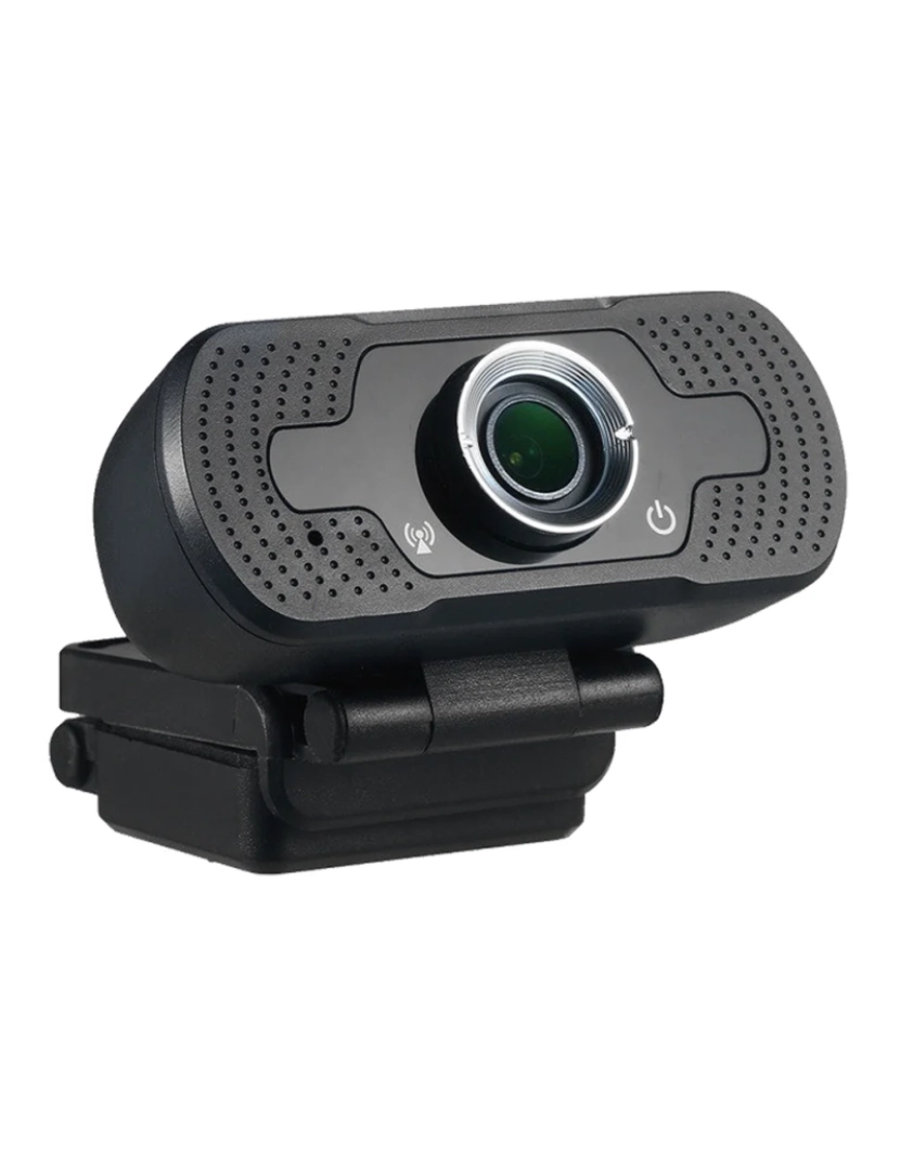 Tellur - Tellur Webcam Full HD, 2MP, foco automático, microfone, preto