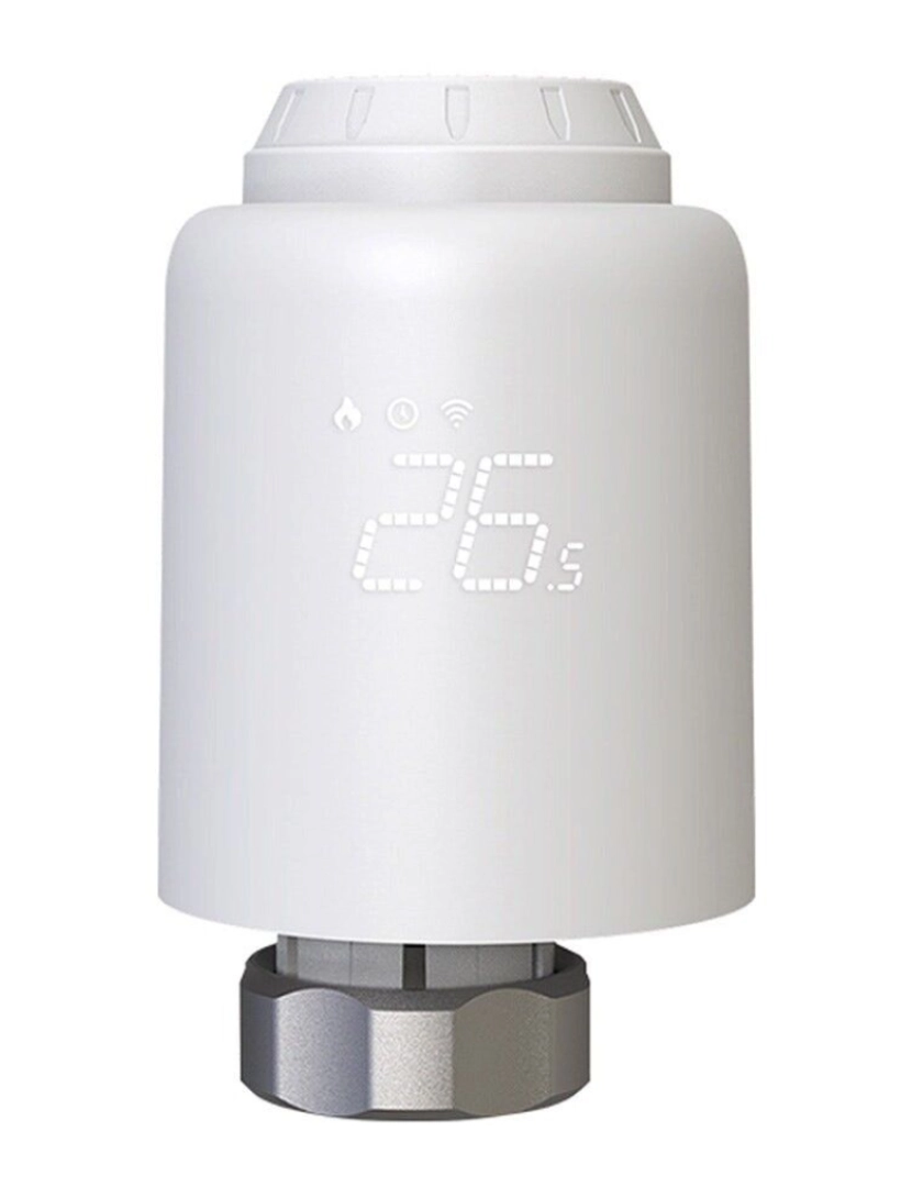 Tellur - Válvula Termostática Do Radiador Tellur Smart Wifi Rvsh1 Led Branco