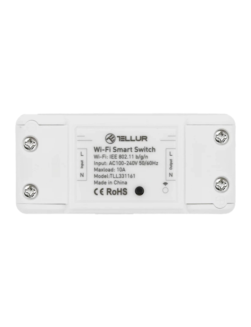 Tellur - Comutador em Linha Tellur Smart Wifi 2200 W Branco