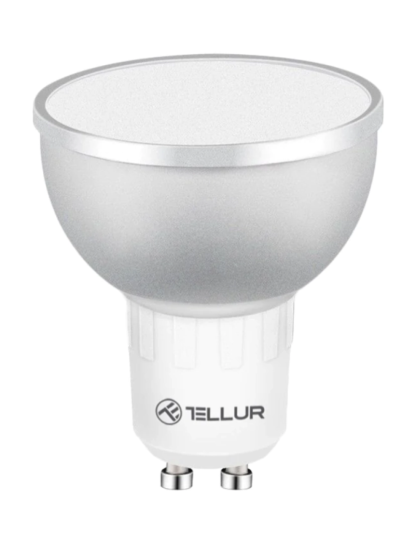 Tellur - Tellur Smart Wifi Led Smart Bulb Gu10 5W Branco/Quente/Rgb Dimmer
