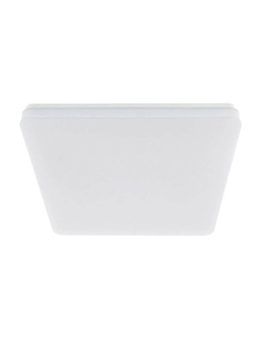 imagem de Plafon Tellur Smart Wifi Rgb Branco/Quente Dimmer 24W Quadrado Branco4