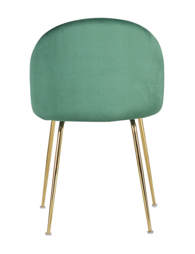 imagem de Pack 2 Cadeiras Golden Dalnia Veludo - Verde3