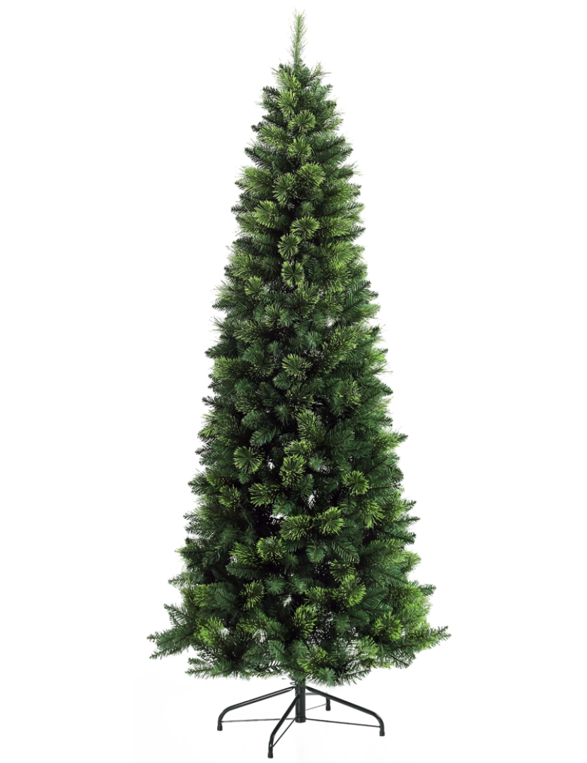 Homcom - Árvore de Natal Artificial Ø70x180cm cor verde 830-737V00GN