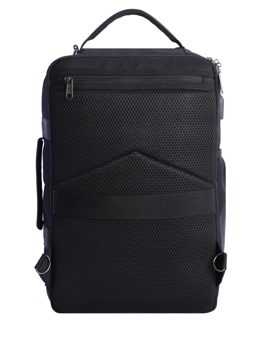 imagem de Mochila de viagem Unisex da cor preta de Colon Tapiocca com Cremallera 40X20X25 Cm6