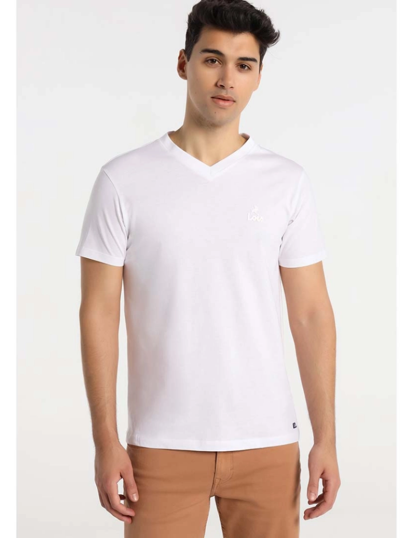 Lois - T-Shirt Homem Branco