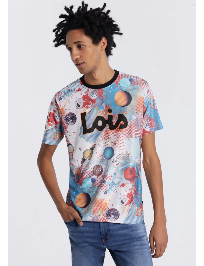 Lois - T-Shirt Homem Multicolor