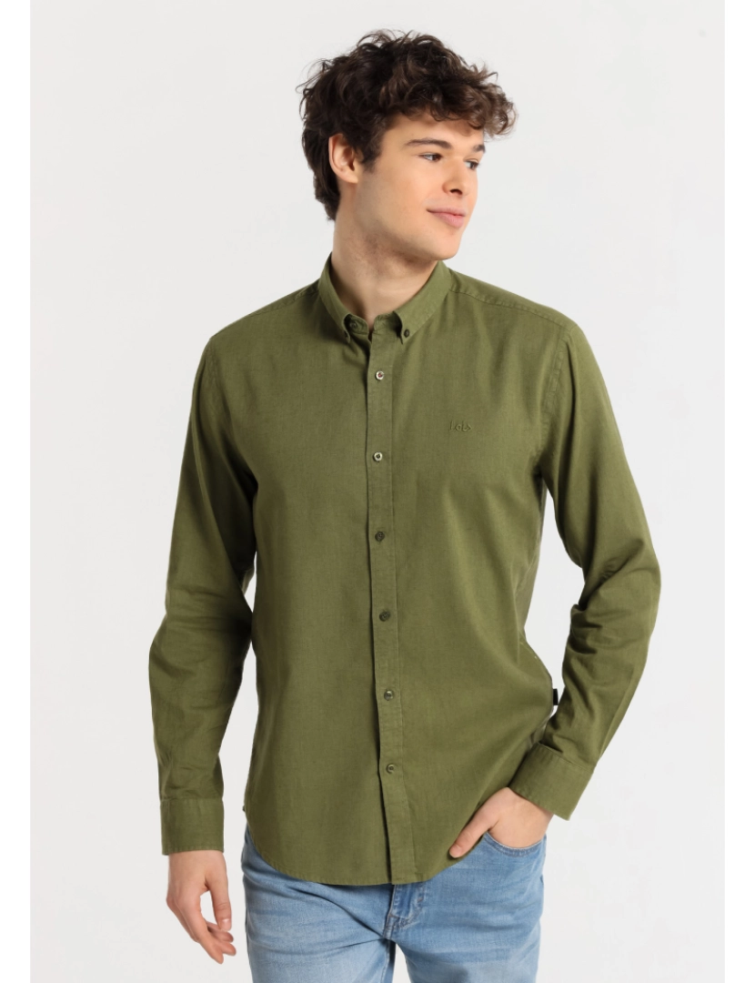 Lois - Camisa Homem Verde