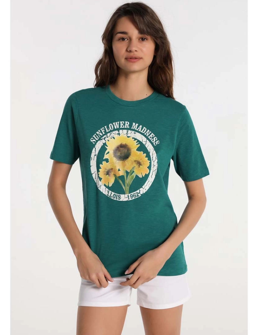 Lois - T-Shirt Senhora Verde