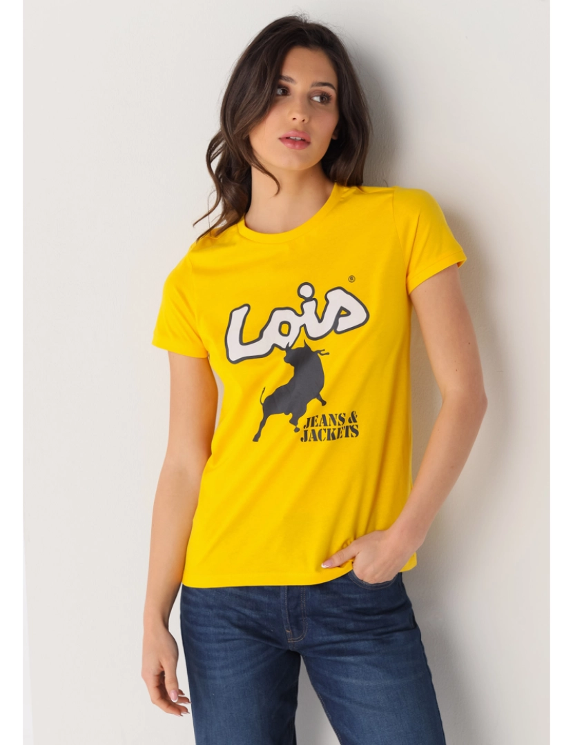 Lois - T-Shirt Senhora Laranja