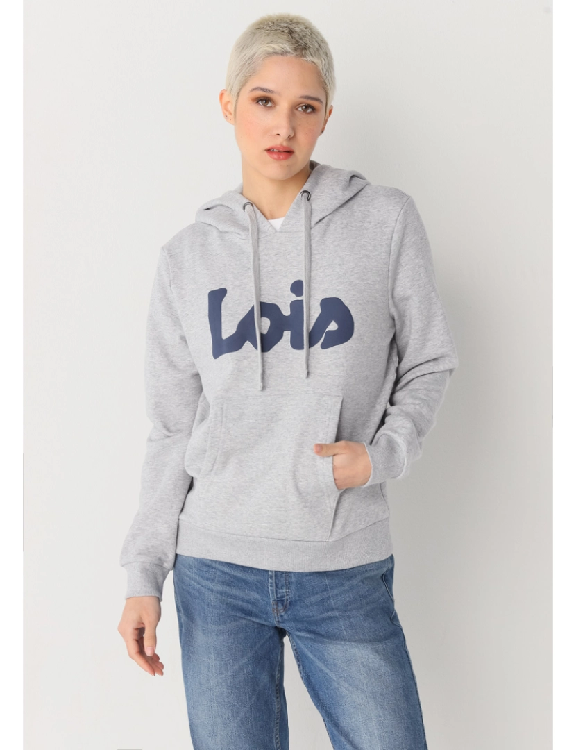 Lois - Sweatshirt Senhora Cinza