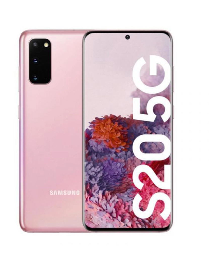 Samsung - Samsung Galaxy S20 5G 128GB G981B DS Pink
