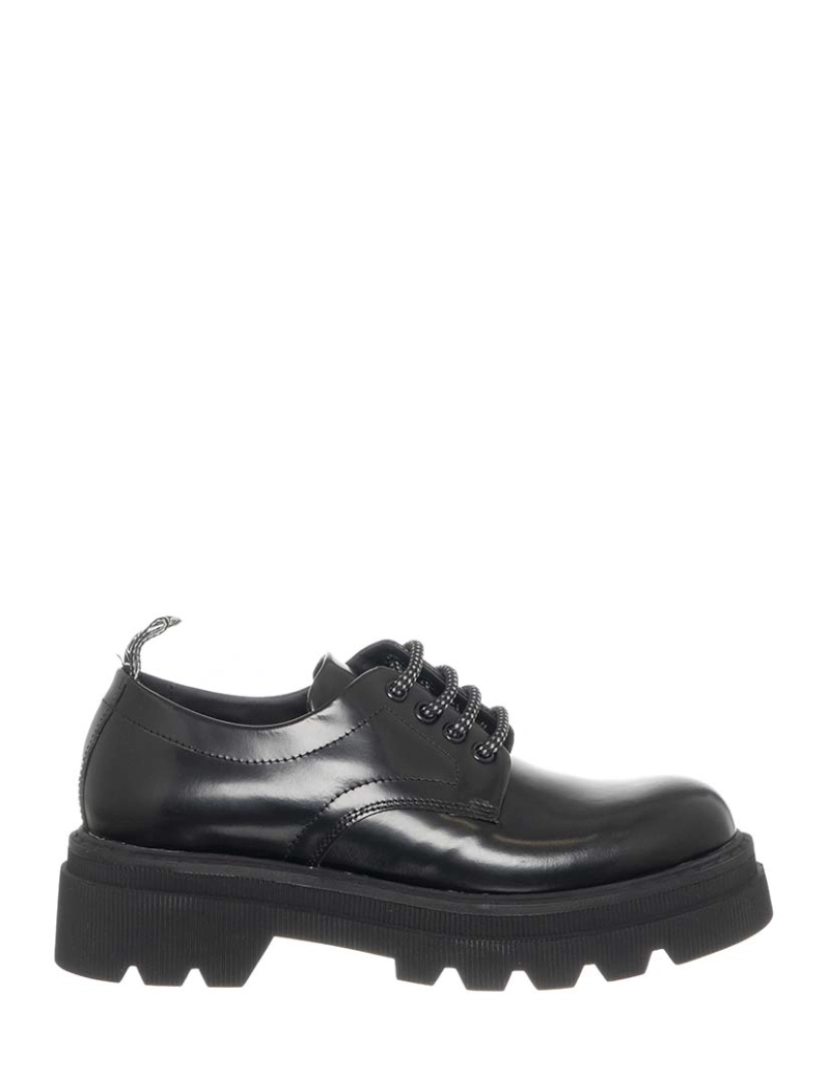 Voile Blanche - Sapatos Derby Senhora Preto