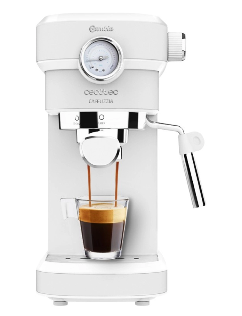 imagem de Máquina de café Express Cafelizzia 790 White Pro Cecotec1