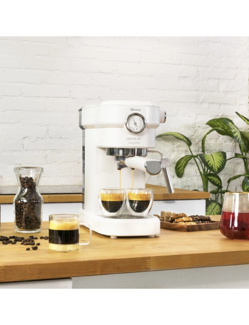 Cecotec Machine à café expresso Cafelizzia 890 Rose Pro pour