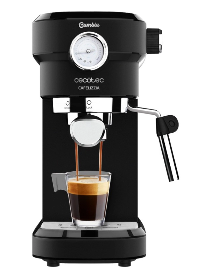imagem de Máquina de café Express Cafelizzia 790 Black Pro Cecotec1