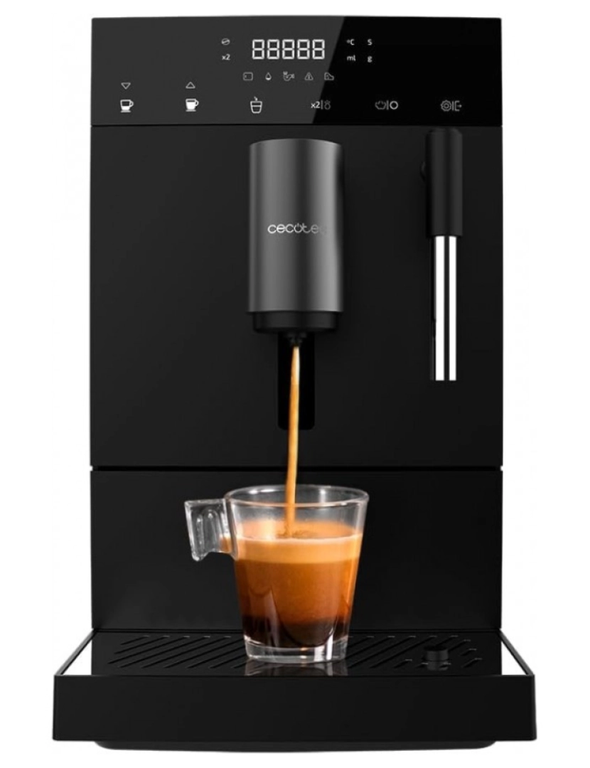 Cecotec - Máquina de café superautomática Cremmaet Compact Steam Cecotec