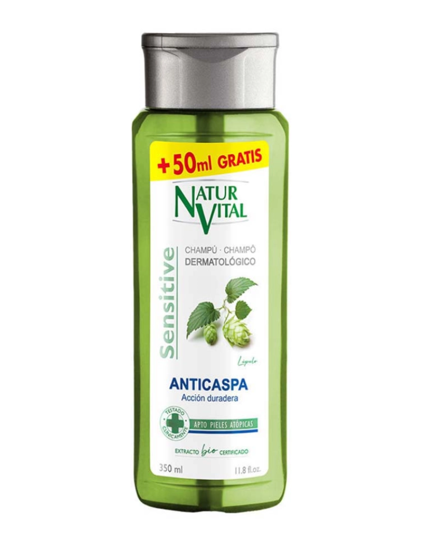 Natur Vital - Sensitive Anti-Dandruff Shampoo 350 Ml