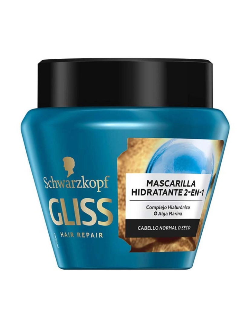 Schwarzkopf - GLISS AQUA REVIVE mascarilla hidratante 2 en 1 300 ml