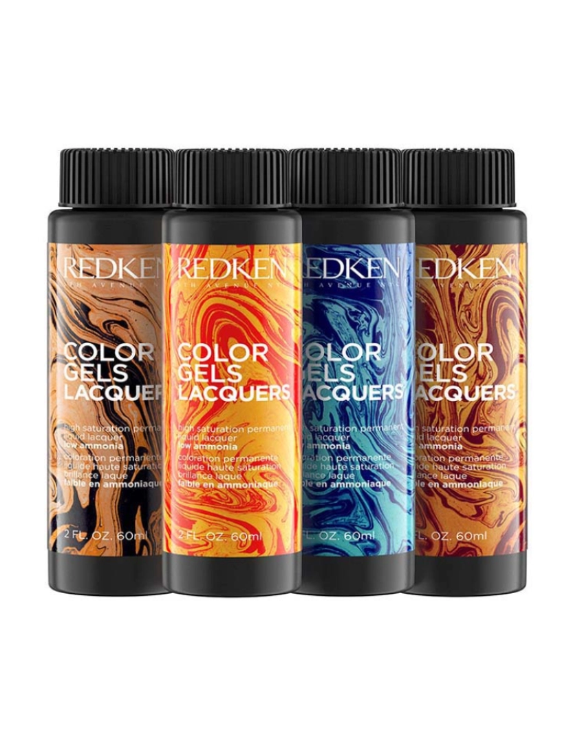 Redken - Color Gel Lacquers #4Rr-Lava 60 Ml X 3 U