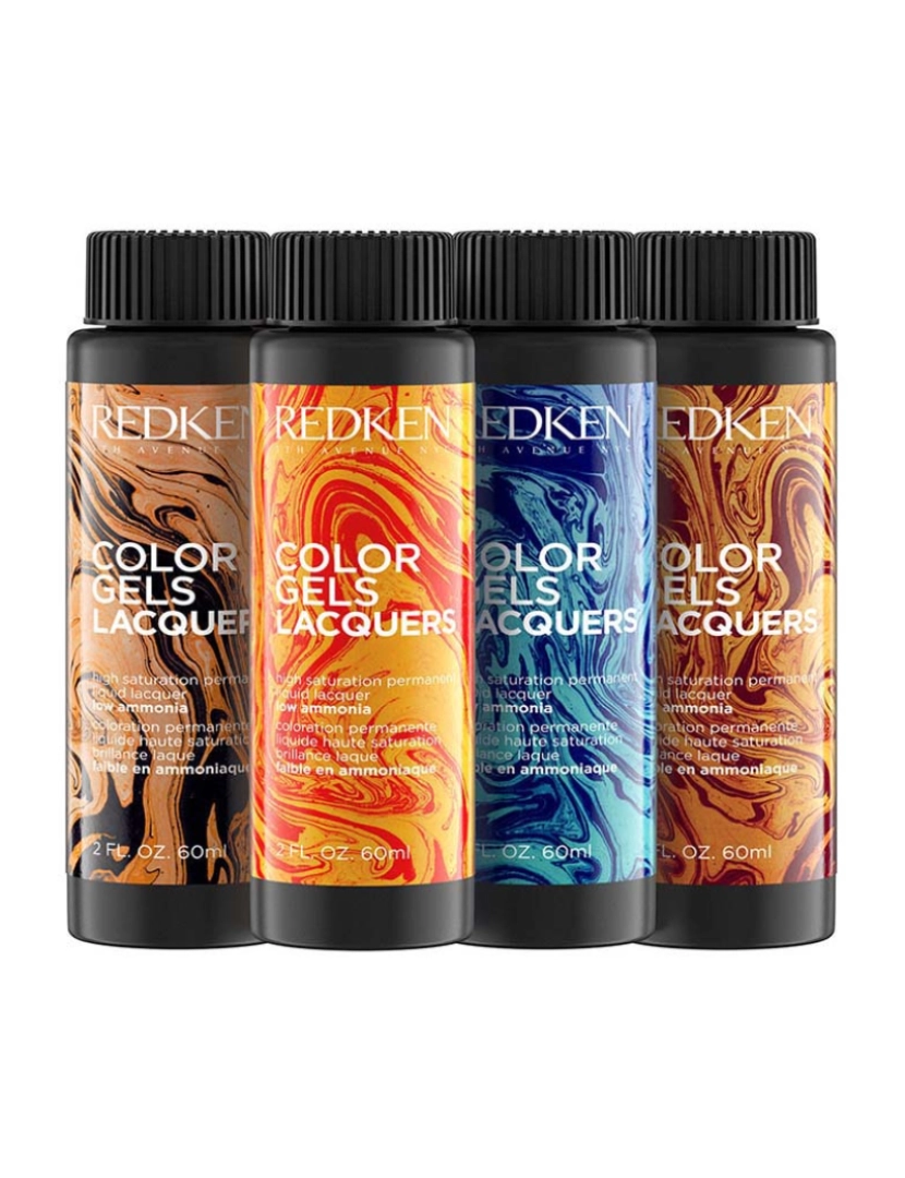 Redken - Coloração Permanente Color Gel Lacquers 5N-walnut (3 x 60 ml)
