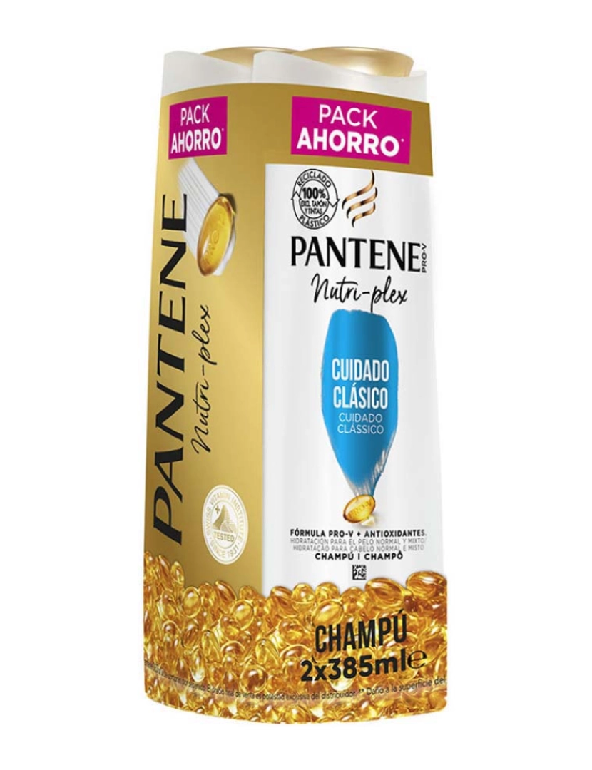 Pantene - Classic Care Shampoo Lot 2 X 385 Ml