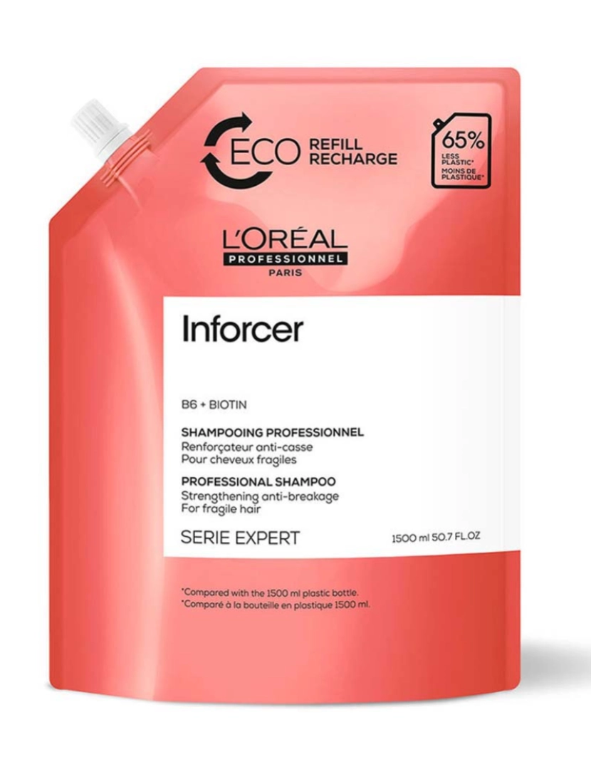 L'Oréal - Inforcer Shampoo Refill 1500 Ml