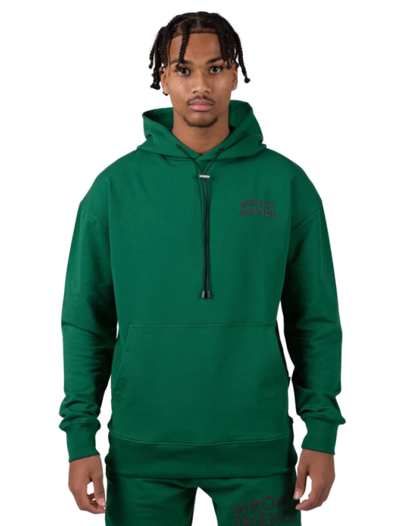 Wrong Friends - Orlando Oversized Hoodie - Verde