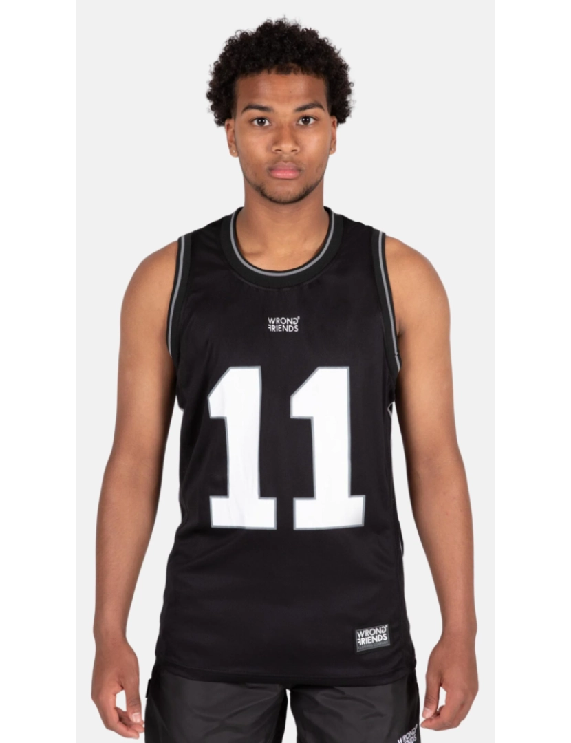 imagem de Camisa de basquete de Brooklyn - Black1