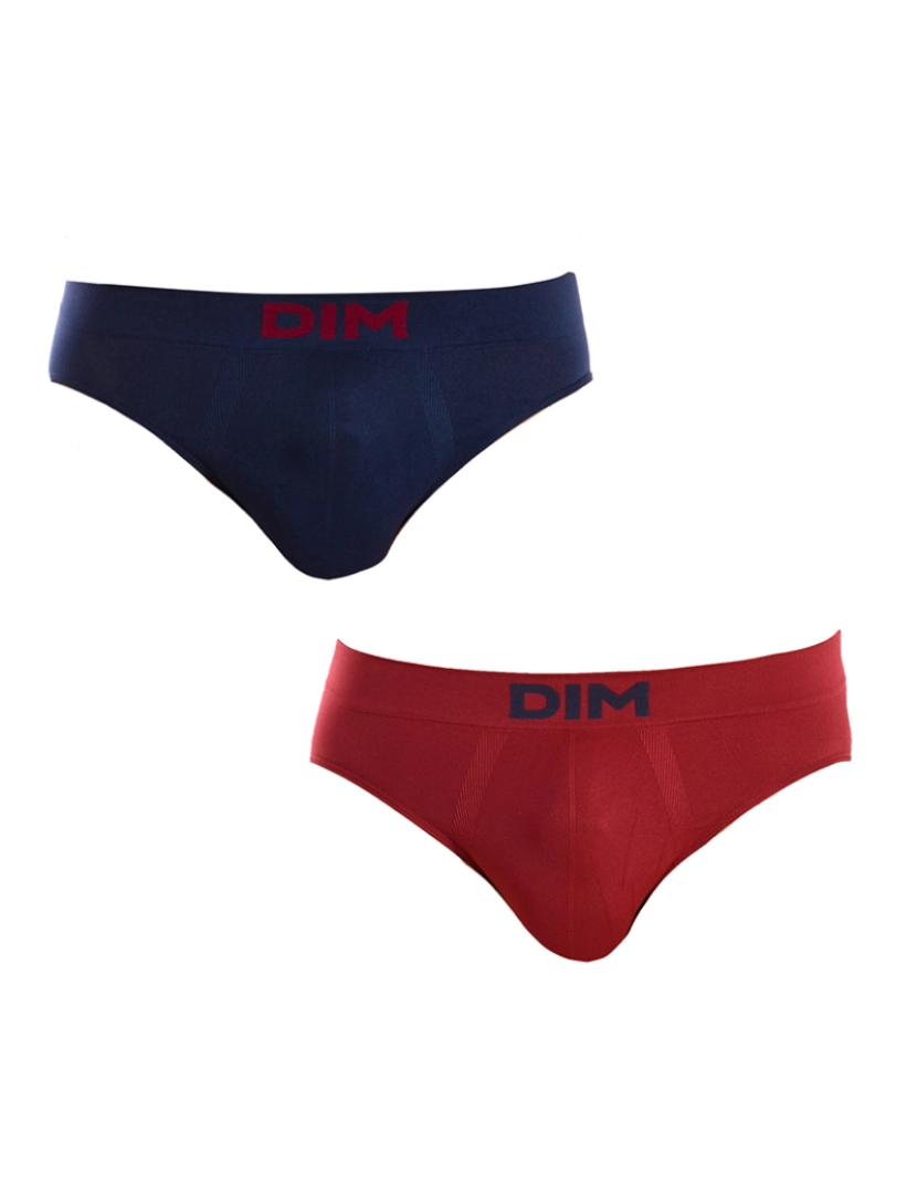 DIM - Pack 2 Slips Homem Azul Navy