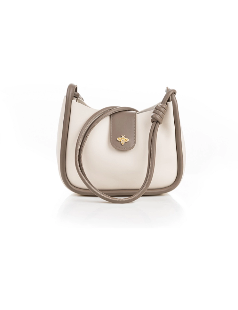 Lucky Bees - Mala Tiracolo Senhora Creme Mink