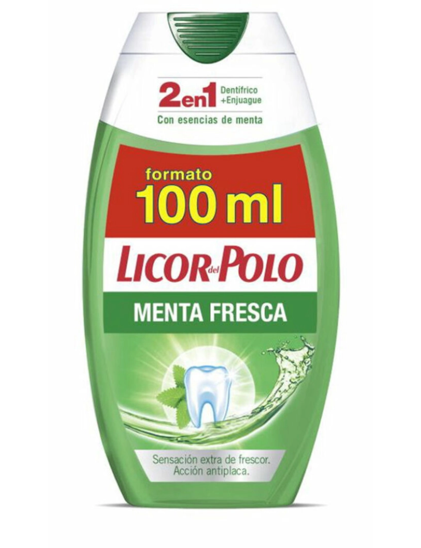 Licor Del Polo - LICOR DEL POLO 2EN1 MENTA FRESCA gel dentífrico 100 ml