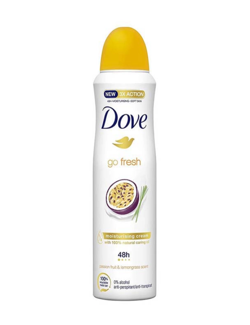 Dove - GO FRESH passion fruit & lemon grass deo vapo 200 ml