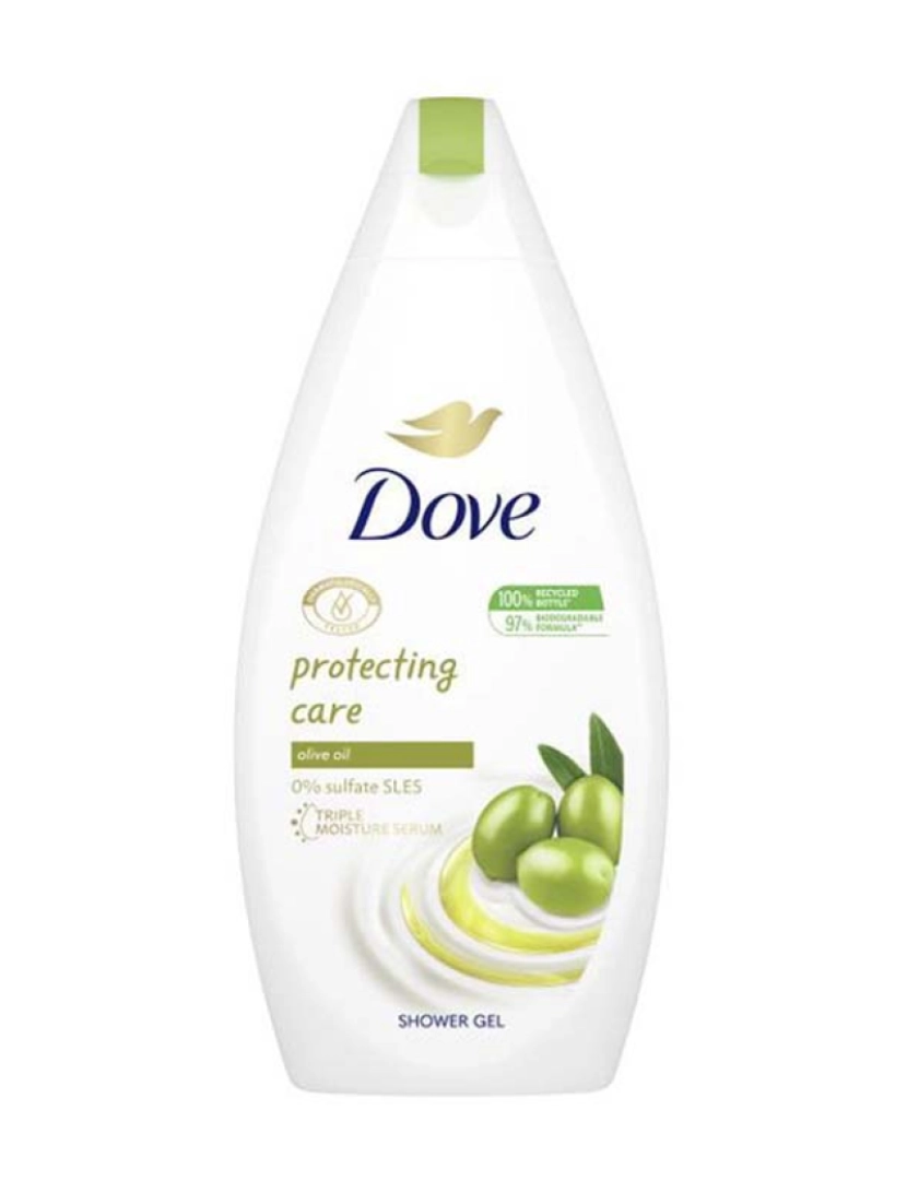 Dove - PROTECTING CARE gel ducha oliva piel muy seca 500 ml